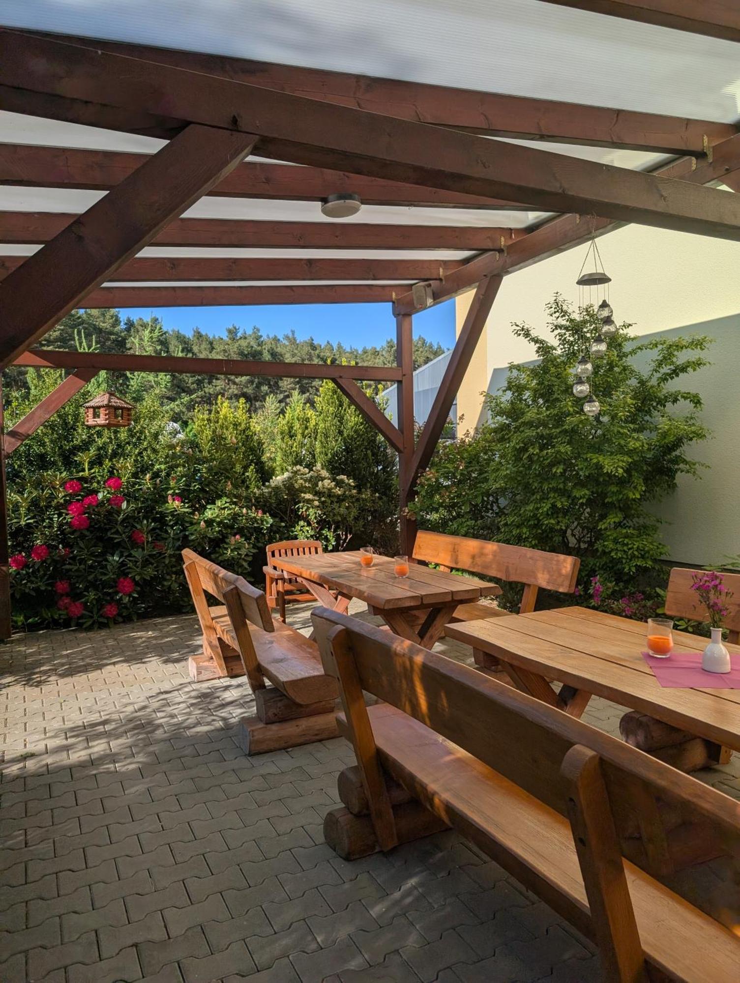 Pension Zum Reiterhof, Fewo 2 Schmogrow Exterior foto
